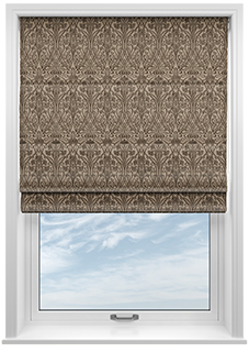 Tiverton, Mink - Roman Blind